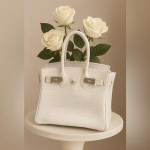 Designer bag vase